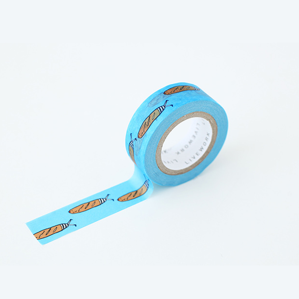 【代購】LIVEWORK JAMJAM紙膠帶 15mm×10M  Baguette