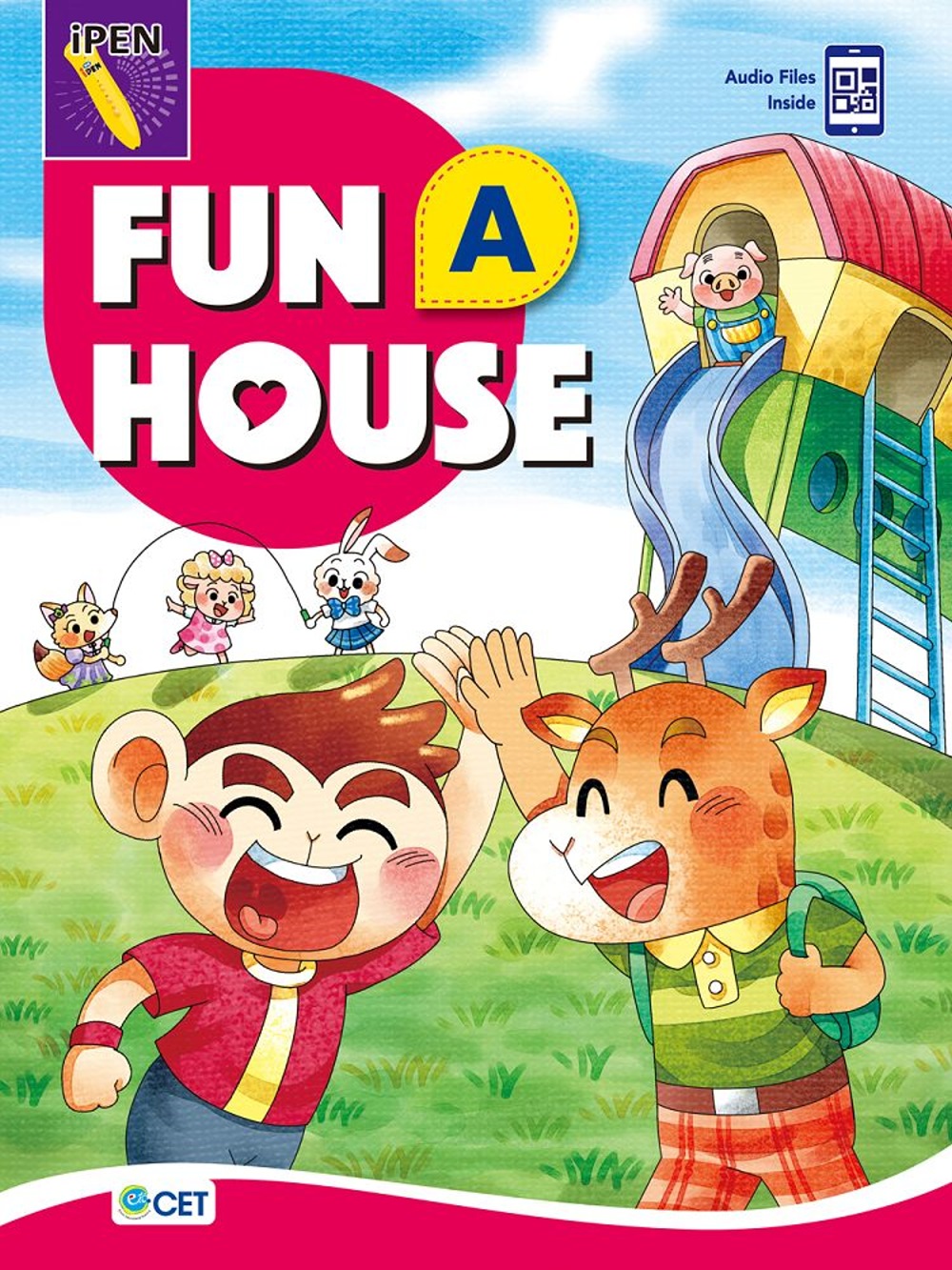 Fun House A Student Book (附全書音檔 QR CODE)