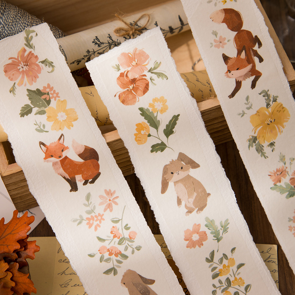 【代購】【wwiinngg】狐狸花園 和紙膠帶(特油含離型紙)