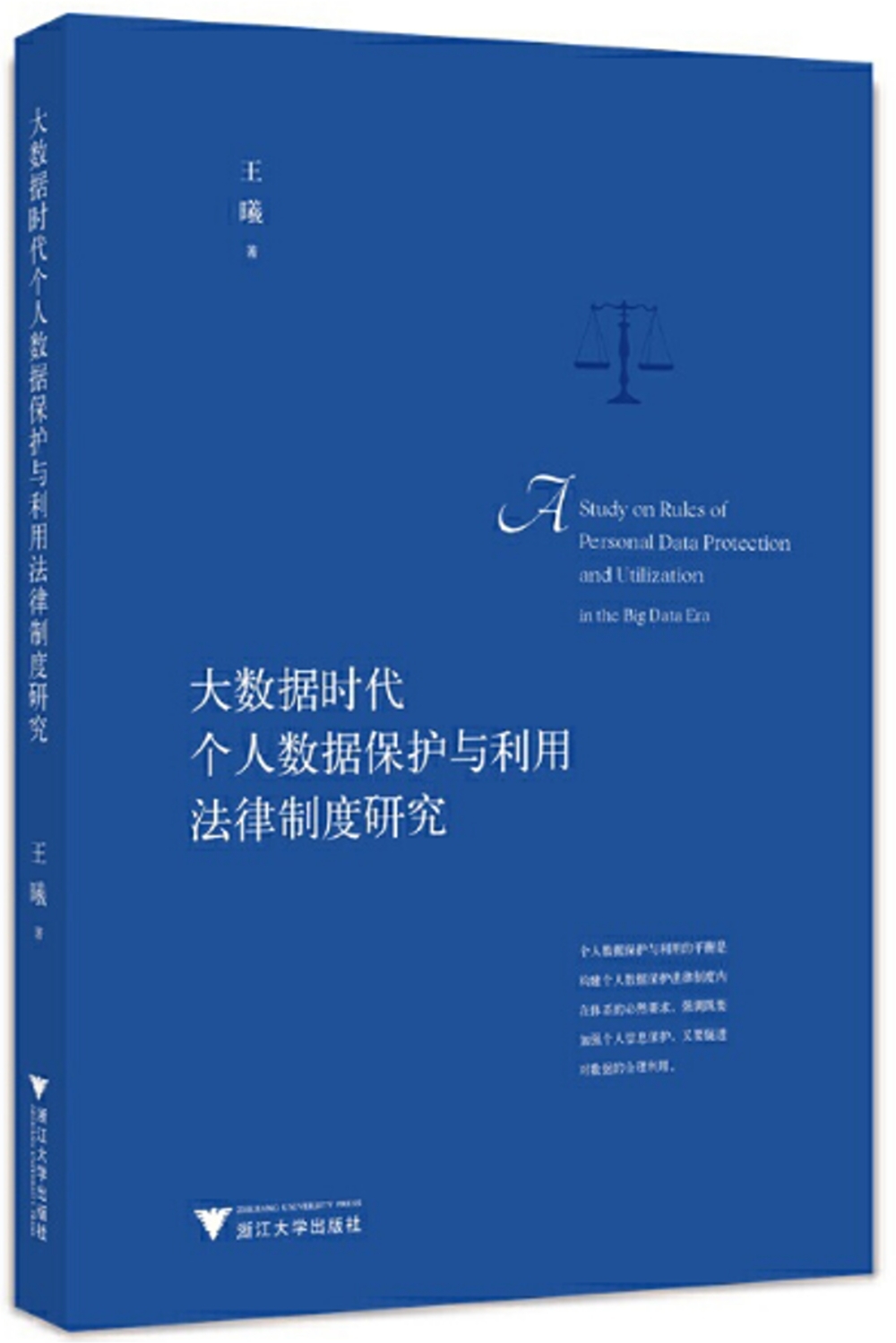 大數據時代個人數據保護與利用法律制度研究