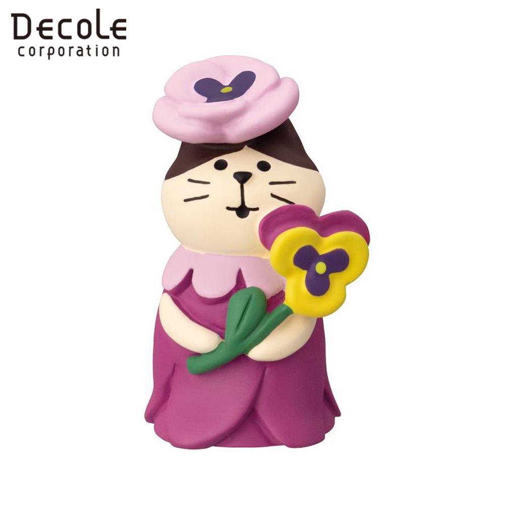 【代購】【DECOLE】 concombre 花花國裡的愛麗絲 花花貓三色堇