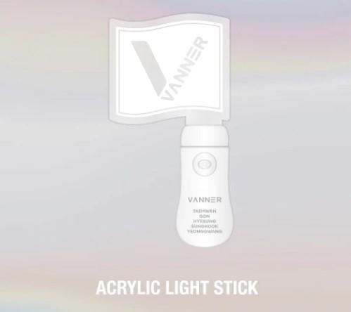【代購】官方應援手燈 VANNER OFFICIAL ACRYLIC LIGHT STICK 壓克力手燈 (韓國進口版)