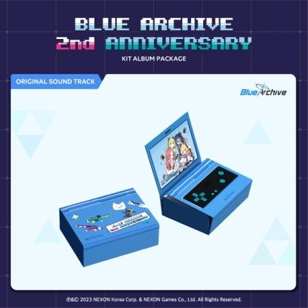 【代購】蔚藍檔案 BLUE ARCHIVE 2ND ANNIVERSARY OST 遊戲原聲帶 智能卡版 (韓國進口版)