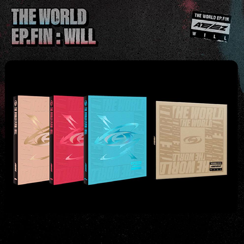 【代購】ATEEZ - THE WORLD EP.FIN : WILL 正規二輯 A版 (韓國進口版)