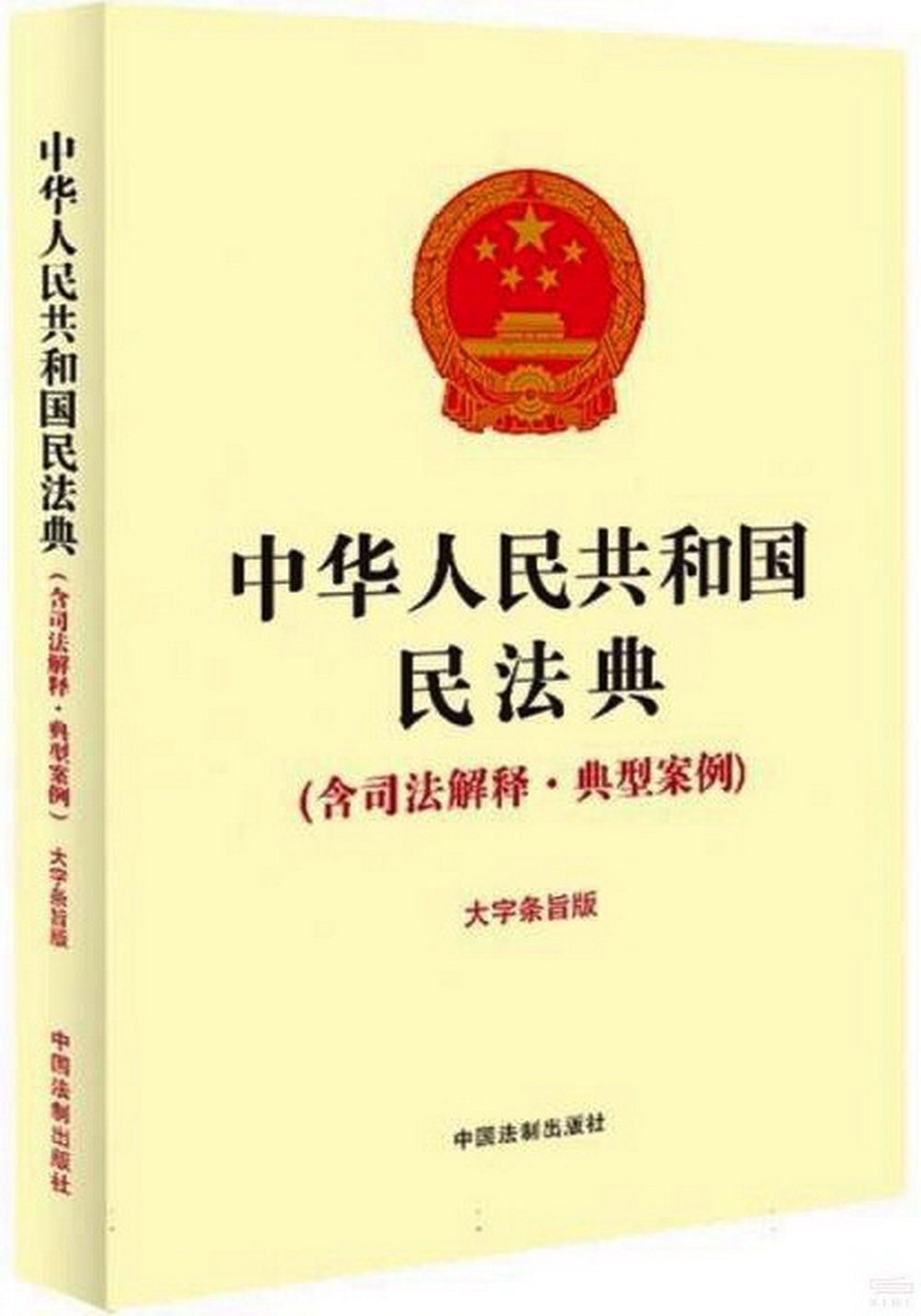 中華人民共和國民法典（含司法解釋·典型案例）（大字條旨版）