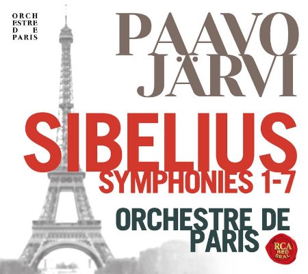 【代購】西貝流士：交響曲全集 / 帕佛．賈維 & 巴黎管弦樂團 (3CD)