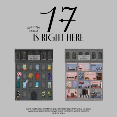 代購】SEVENTEEN - BEST ALBUM [17 IS RIGHT HERE] 精選專輯HEAR版(韓國進口版) - 城邦阅读花园