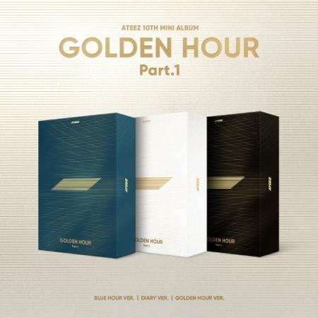 【代購】ATEEZ -  [GOLDEN HOUR : Part.1] 迷你十輯 GOLDEN HOUR版(韓國進口版)
