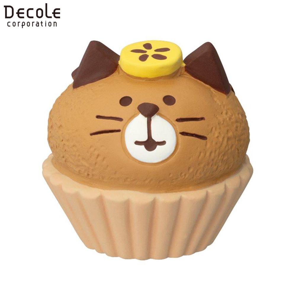 【代購】【DECOLE】concombre 山貓麵包店 悠閒麵包祭典  貓貓瑪芬蛋糕