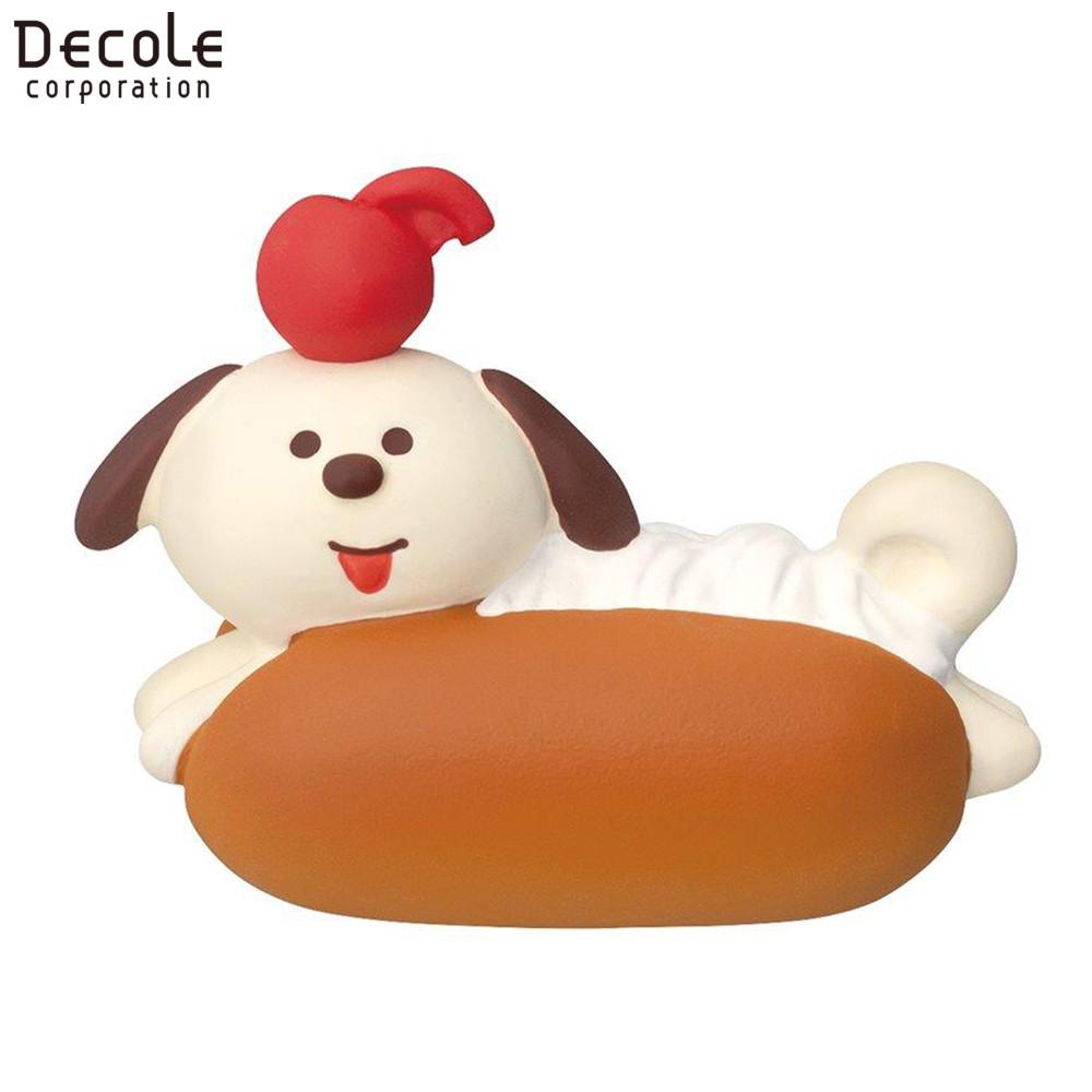 【代購】【DECOLE】concombre 山貓麵包店 悠閒麵包祭典  狗狗奶油餐包