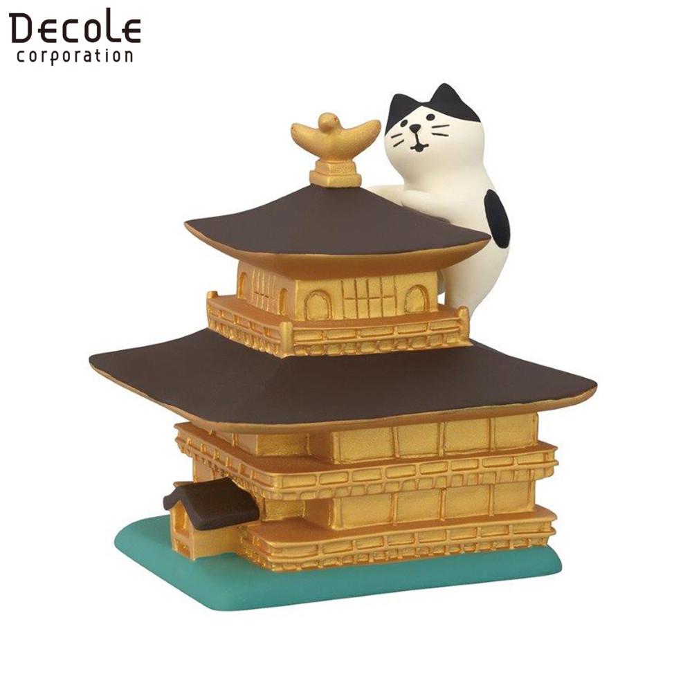 【代購】【DECOLE】concombre 京都KYOTO 攀爬金閣寺的貓
