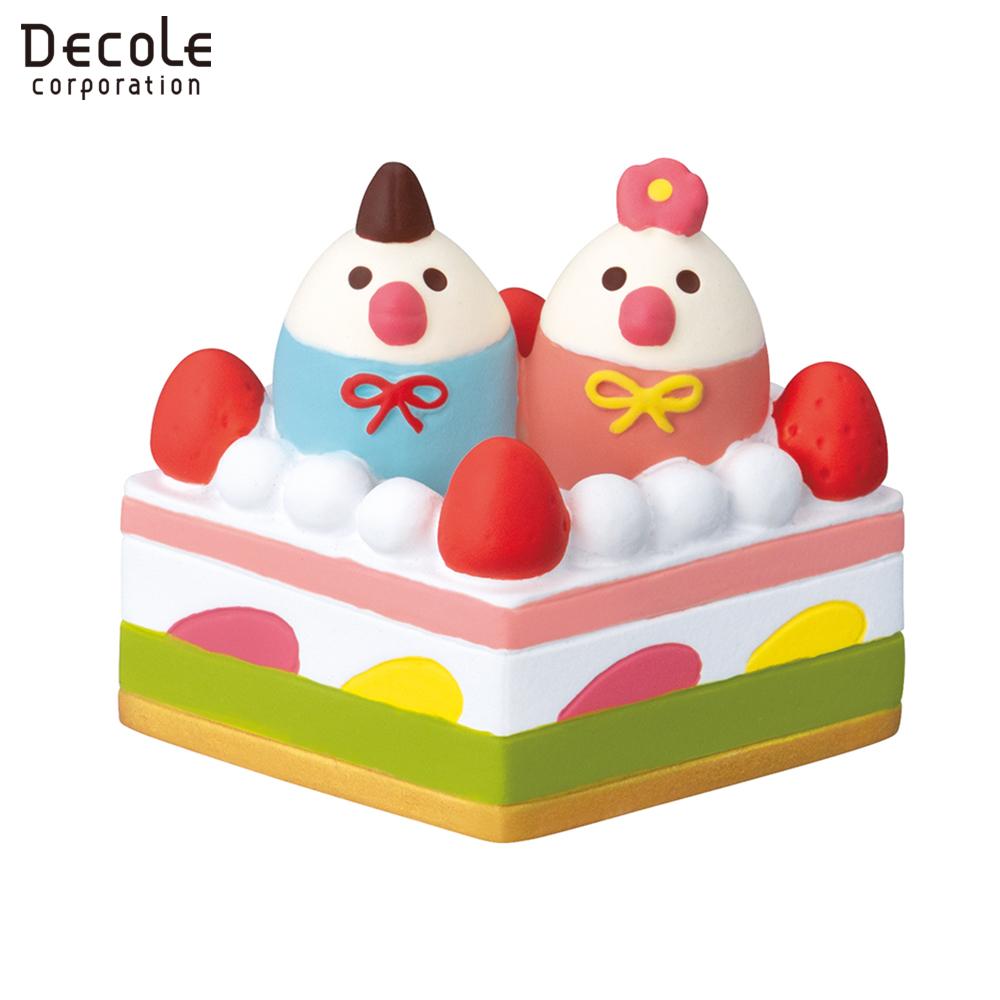 【代購】【DECOLE】concombre 春光明媚櫻花雛祭  雛蛋糕 文鳥雛
