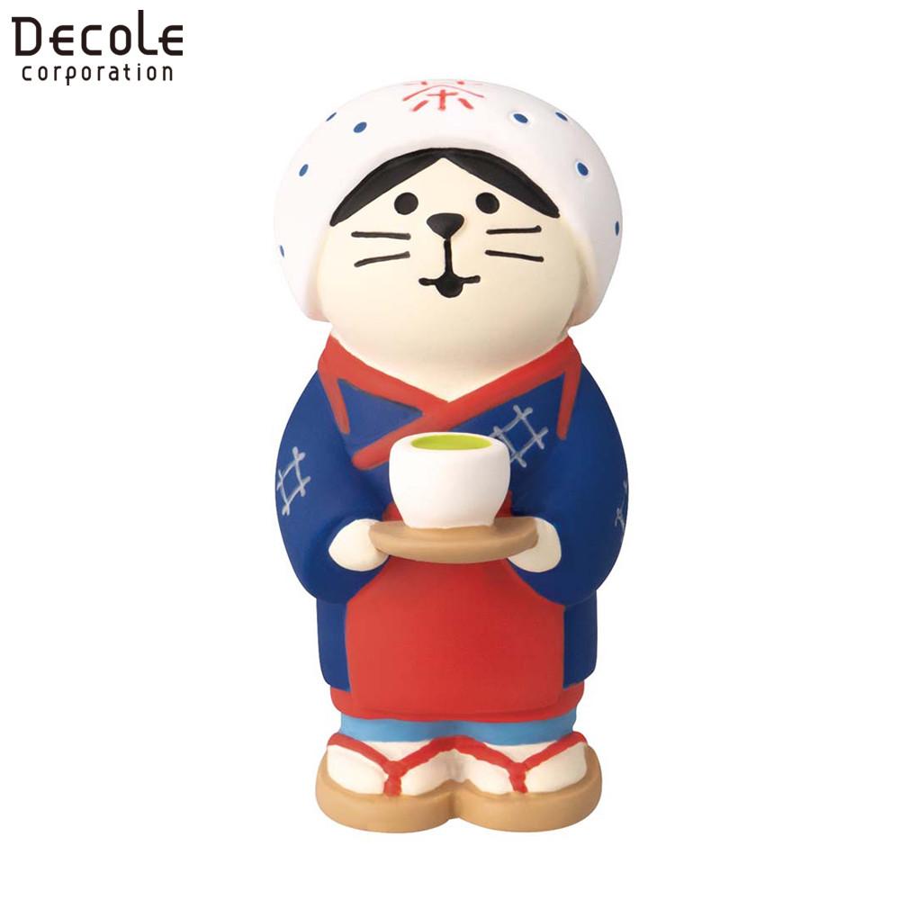 【代購】【DECOLE】concombre 以茶小歇福茶園  採茶少女貓