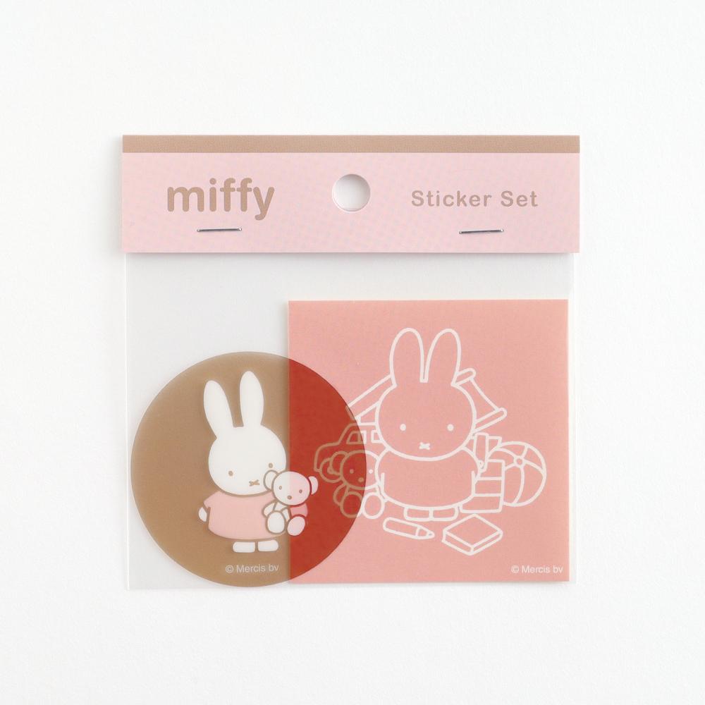 【代購】【日本Green Flash】Miffy米飛兔系列 貼紙2入組 ‧ favorite