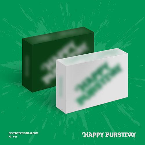 【代購】SEVENTEEN - VOL.5 [HAPPY BURSTDAY] 正規五輯 KIT智能卡隨機版 (韓國進口版)
