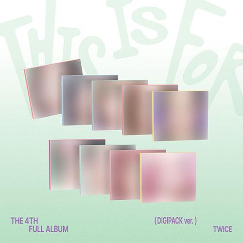【代購】TWICE - THIS IS FOR 正規四輯【DIGIPACK隨機版】(韓國進口版)