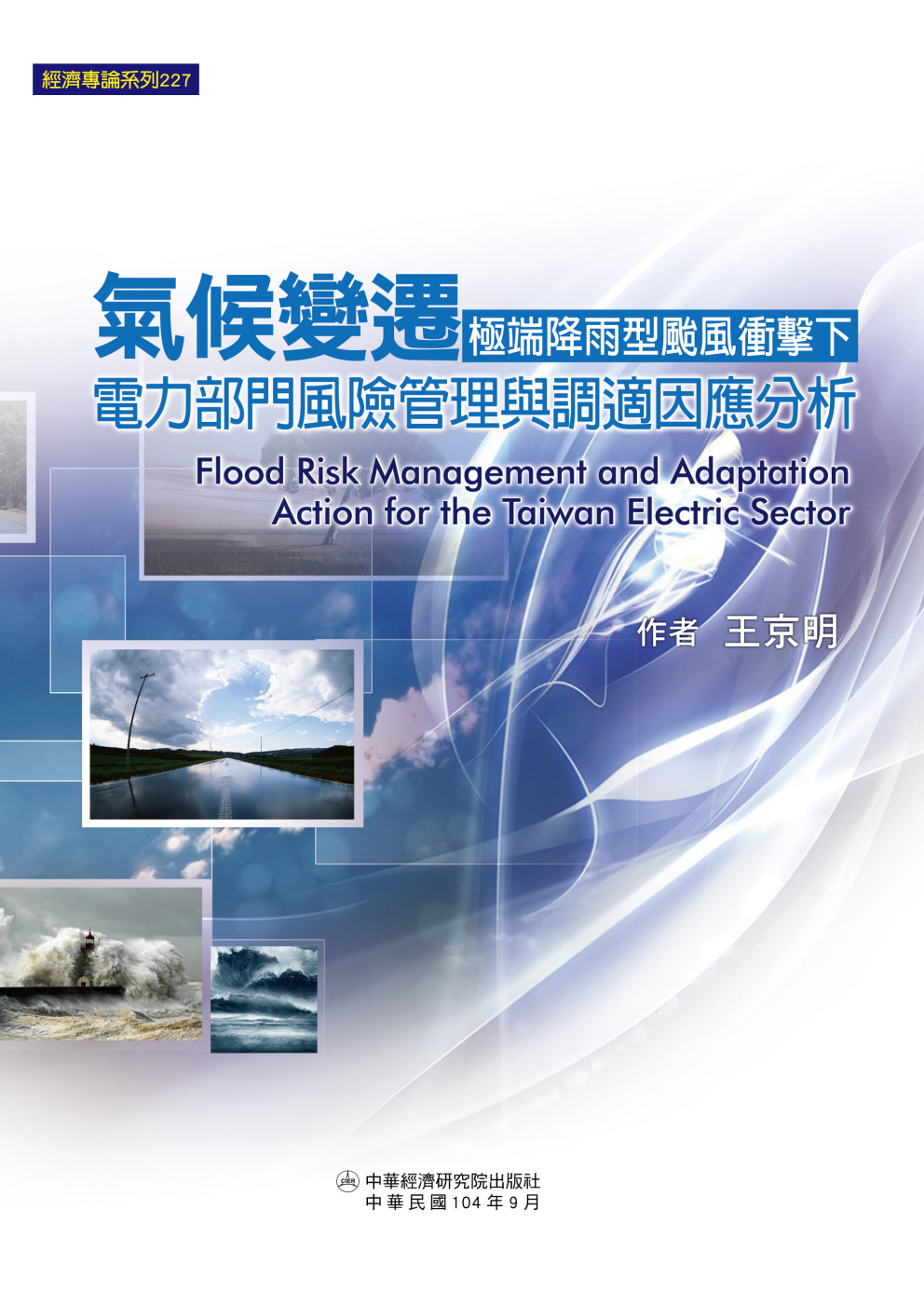 氣候變遷極端降雨型颱風衝擊下：電力部門風險管理與調適因應分析