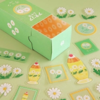 【代購】【RYU-RYU】ADERIA 昭和復古散裝貼紙盒 ‧ 野花