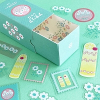 【代購】【RYU-RYU】ADERIA 昭和復古散裝貼紙盒 ‧ 花朵狂想曲