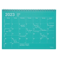 【代購】【Mark’s】2023 月曆型記事手帳B5變型 ‧ 綠色