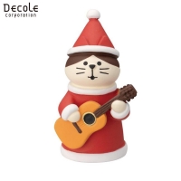 【代購】【DECOLE】concombre 菇菇森林的聖誕會  聖誕貓樂團 吉他