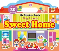 My Sticker Book：Sweet Home (手提貼紙書英文版：甜蜜的家)